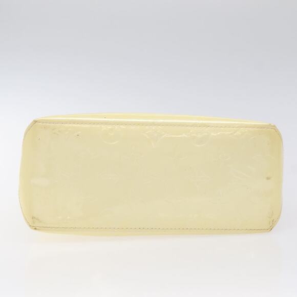 LOUIS VUITTON Monogram Vernis Reade PM Hand Bag Perle M91336 - Picture 9 of 12